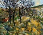 阿曼吉约曼 - Landscape with Red Roofs